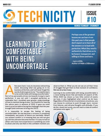Technicity for IT Leaders - Issue # 10-1