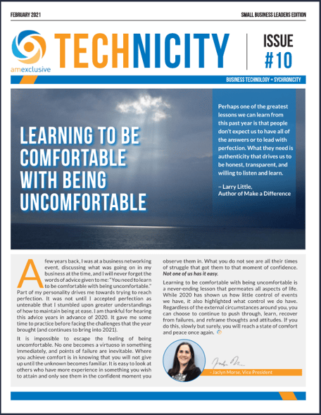 Technicity for Small Business Leaders - Issue 10